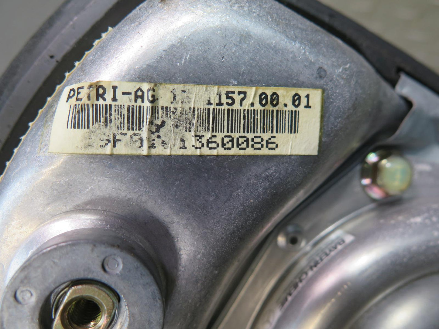 86-91 MERCEDES W124 300E FRONT LEFT DRIVER SIDE STEERING WHEEL SRS AIRBAG OEM
