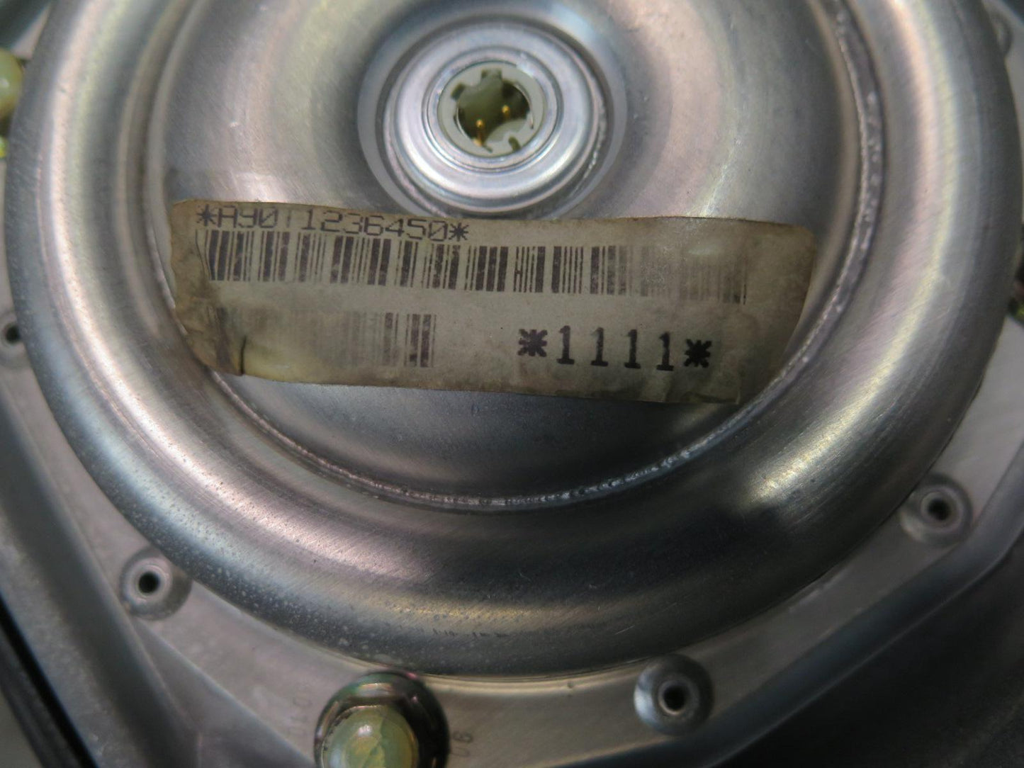 86-91 MERCEDES W124 300E FRONT LEFT DRIVER SIDE STEERING WHEEL SRS AIRBAG OEM