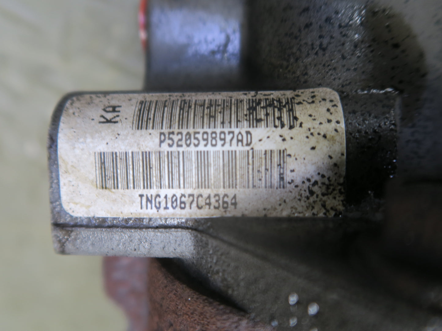 07-10 Jeep Wrangler JK Power Steering Gearbox 52059897AD OEM