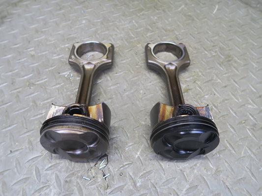 11-13 Mini S R56 R57 R58 R59 N18 Set of 2 Engine Piston w Connecting Rod OEM