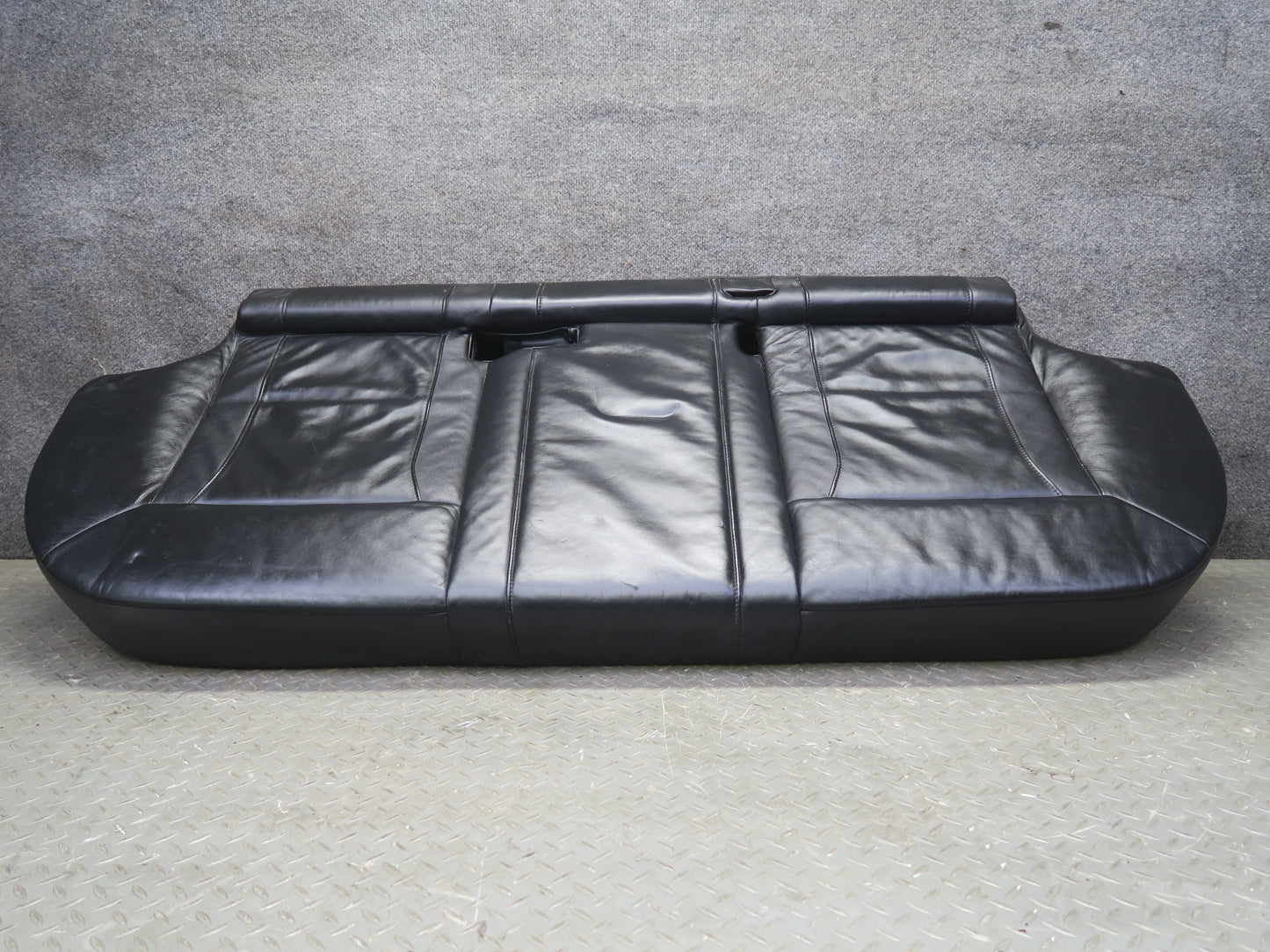 05-06 BMW E53 X5 Front & Rear Comfort Leather Heated Seat Bolster Set Black  OEM