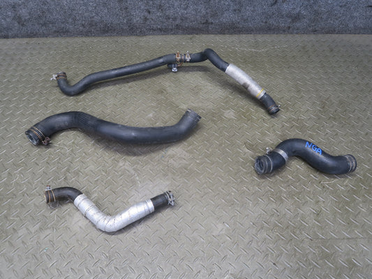 95-97 Nissan Gloria HY33 VQ30DET Set of 4 Engine Coolant Hose Pipe Line OEM