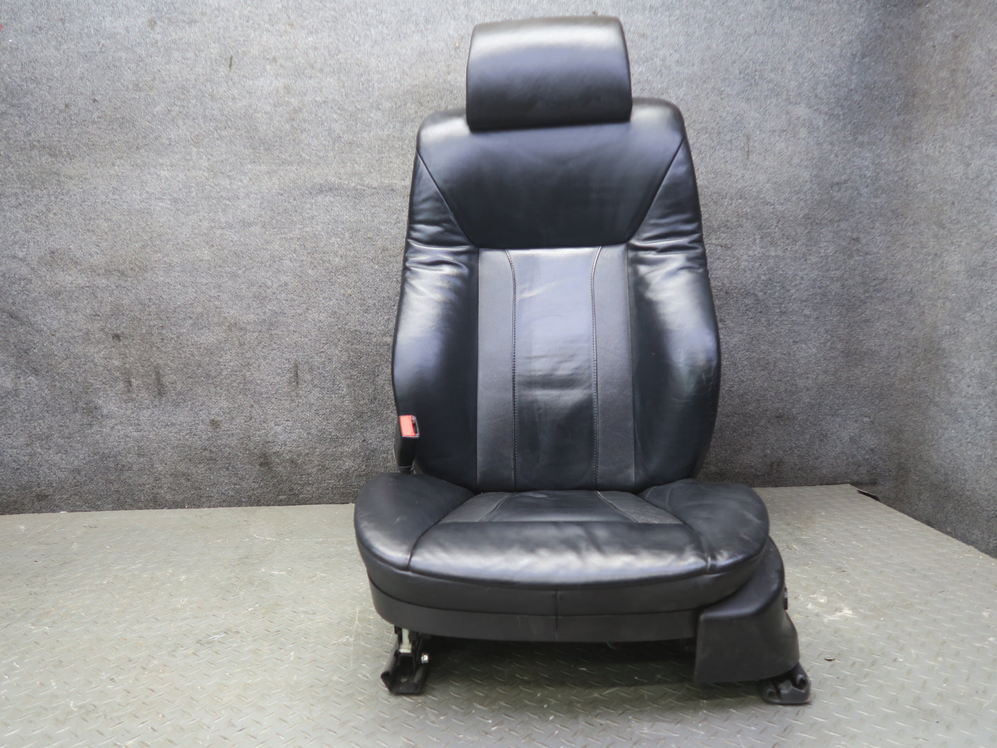 05-06 BMW E53 X5 Front & Rear Comfort Leather Heated Seat Bolster Set Black  OEM