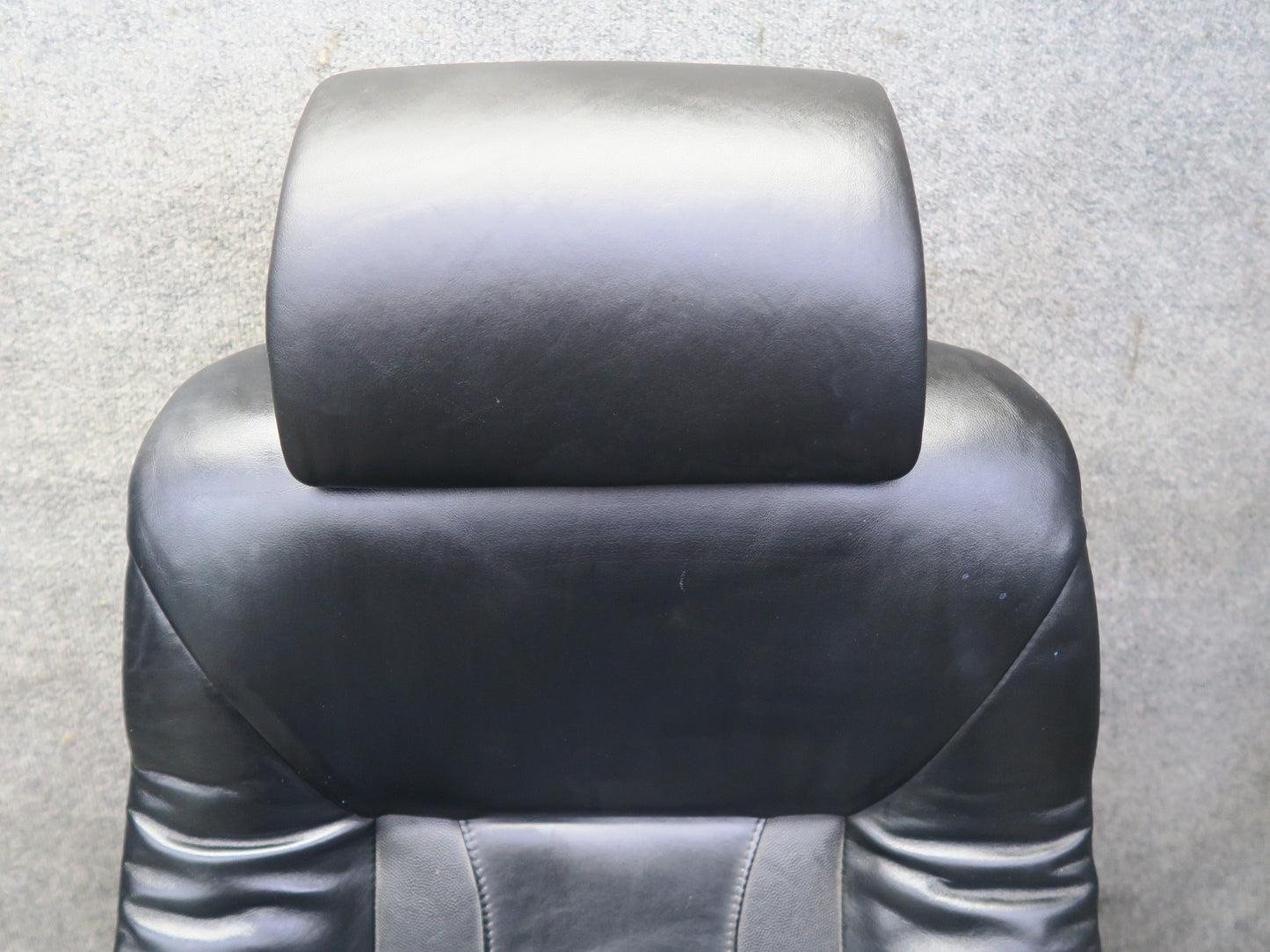 05-06 BMW E53 X5 Front & Rear Comfort Leather Heated Seat Bolster Set Black  OEM
