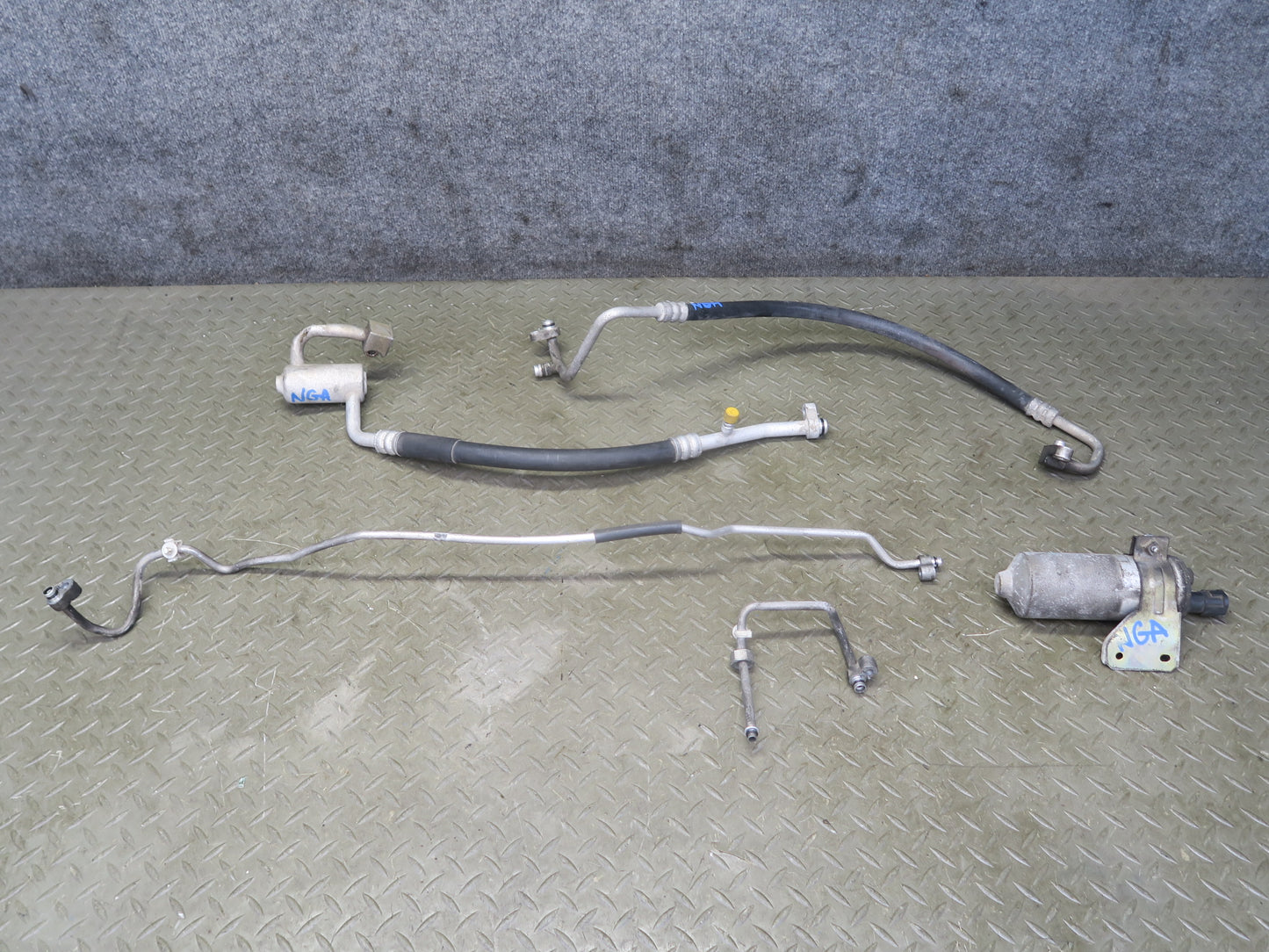 95-97 Nissan Gloria Y33 3.0L Set of 5 A/C Air Condition Hose Pipe Line Dryer OEM