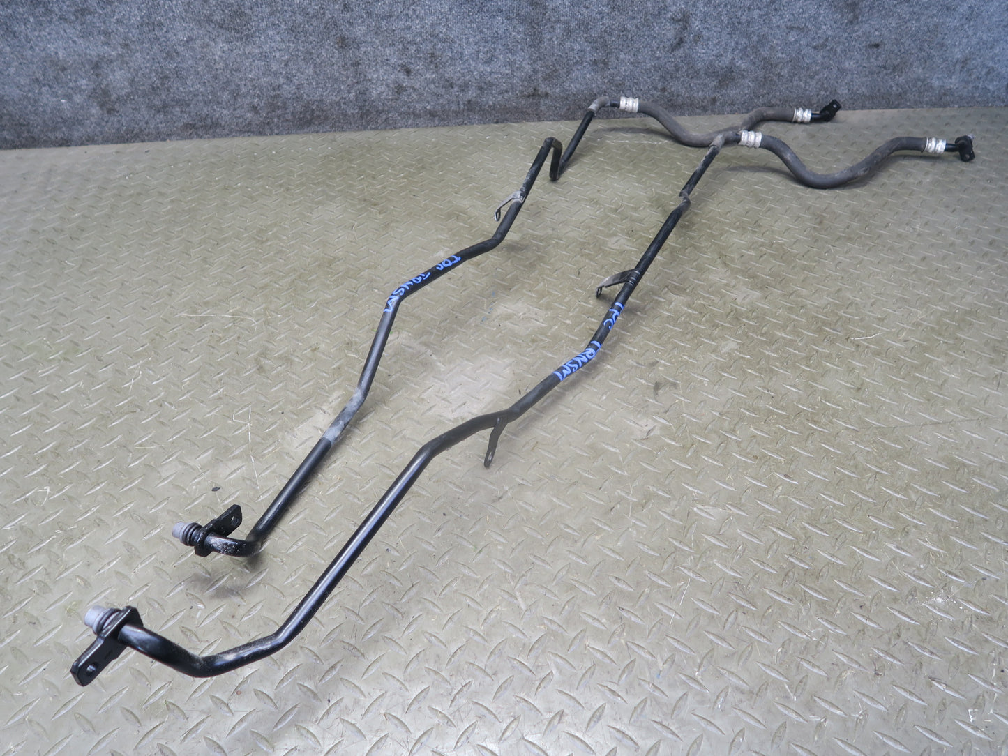 11-18 Porsche Cayenne 958 4.8L A/T Automatic Transmission Hose Pipe Line Set