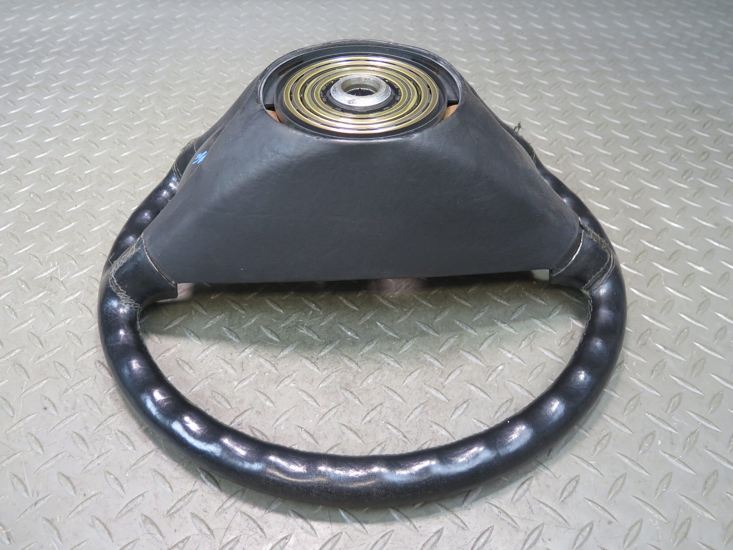 90-91 Mercedes W124 300E Leather Steering Black OEM