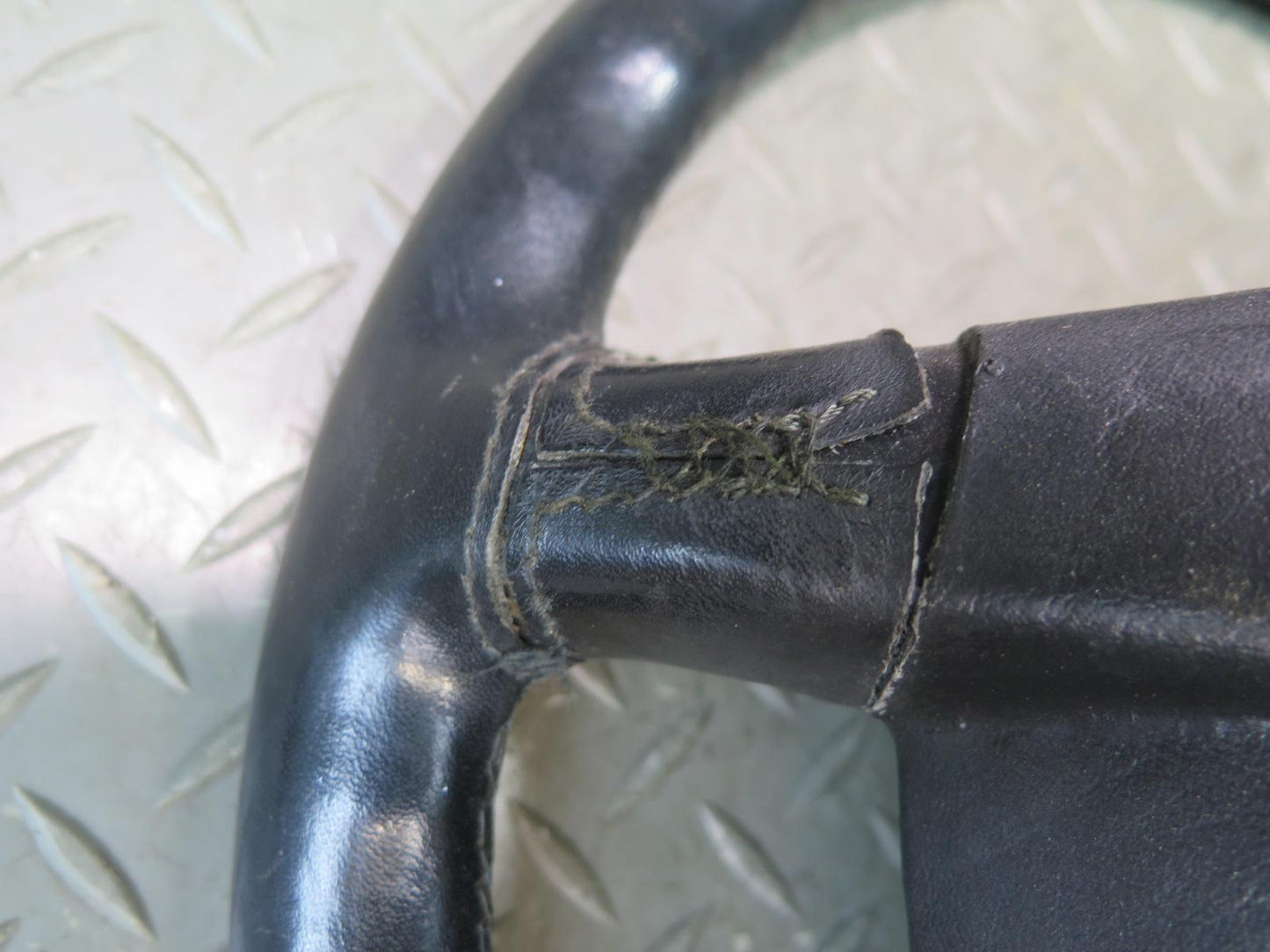 90-91 Mercedes W124 300E Leather Steering Black OEM