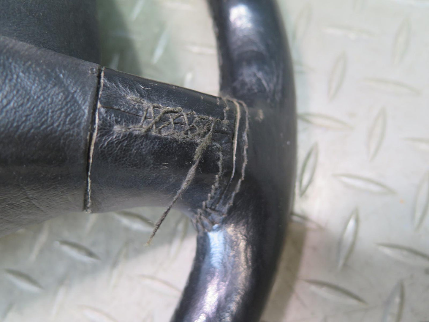 90-91 Mercedes W124 300E Leather Steering Black OEM