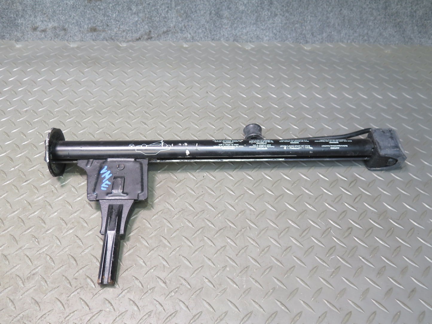 86-93 Mercedes W124 300E Emergency Spare Tire Lift Jack Tool KIT Set OEM