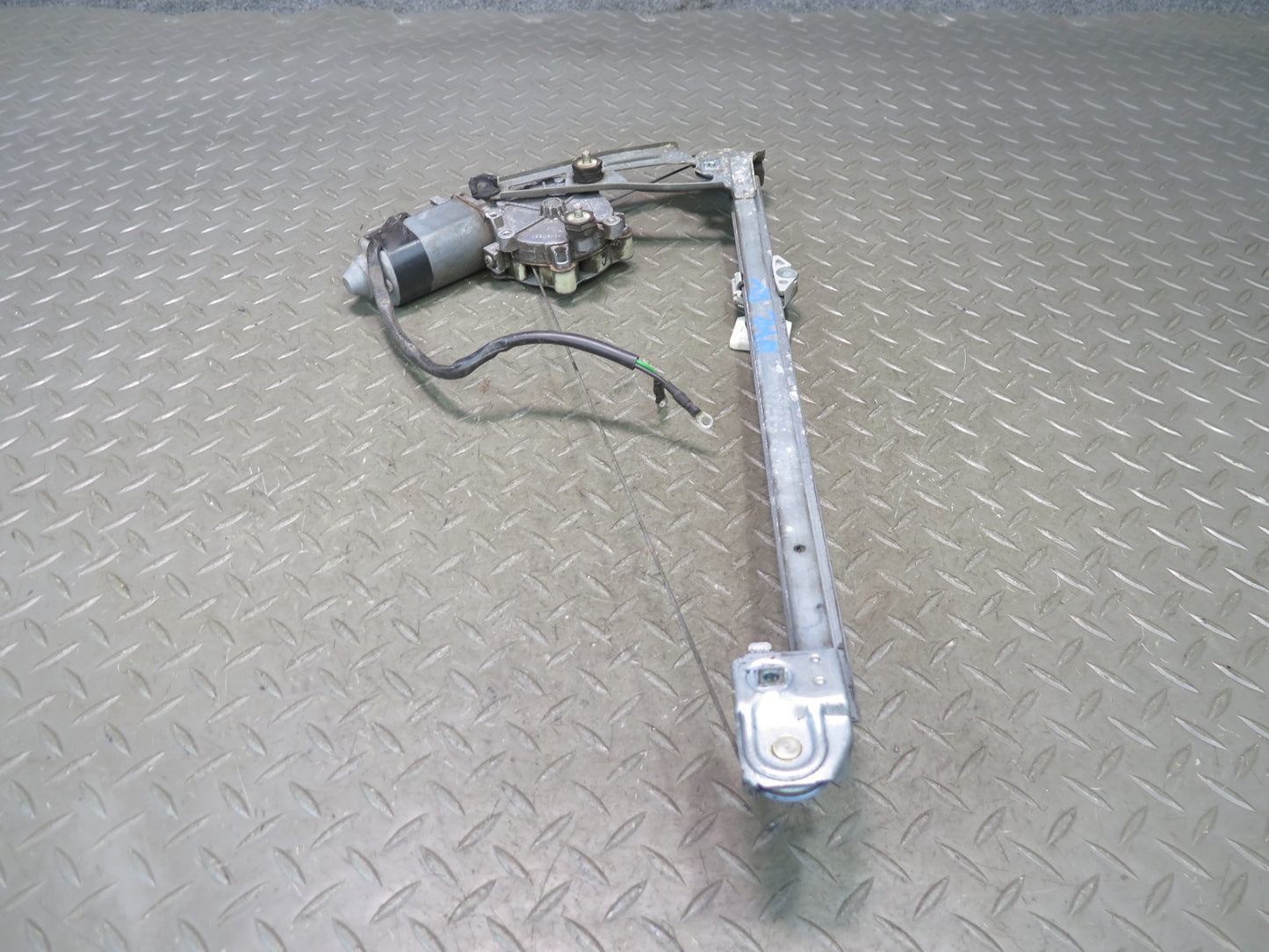 86-93 Mercedes W124 300E Rear Left Door Window Regulator w Motor OEM