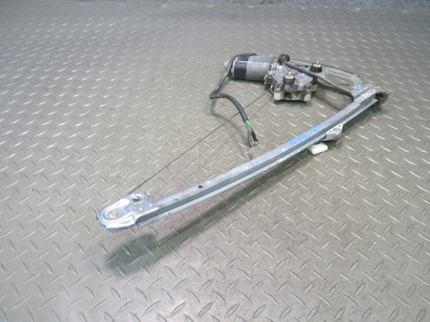 86-93 Mercedes W124 300E Rear Left Door Window Regulator w Motor OEM
