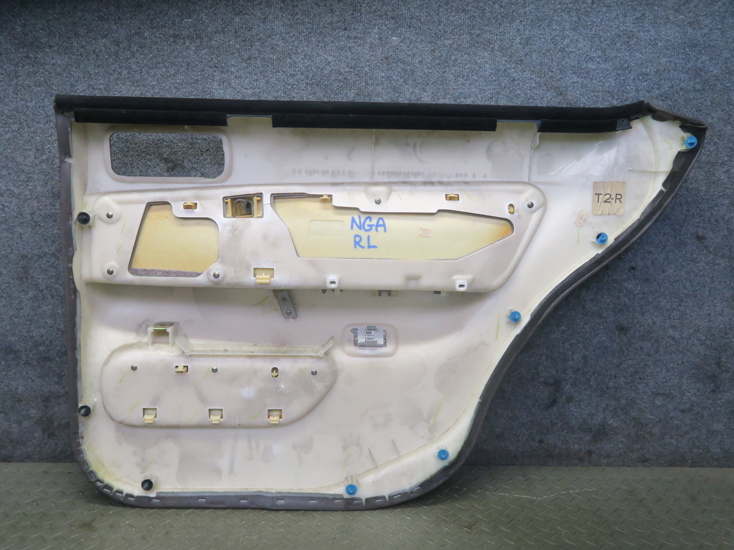 95-97 Nissan Gloria Y33 VIP Rear Left & Right Door Trim Cover Panel Set OEM