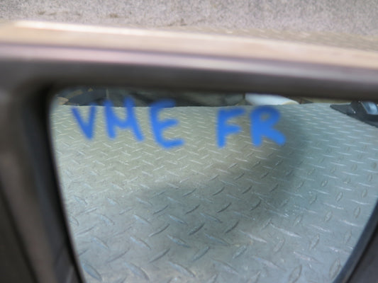 90-93 Mercedes W124 300E Right Door Exterior Side View Mirror Smoke Silver OEM