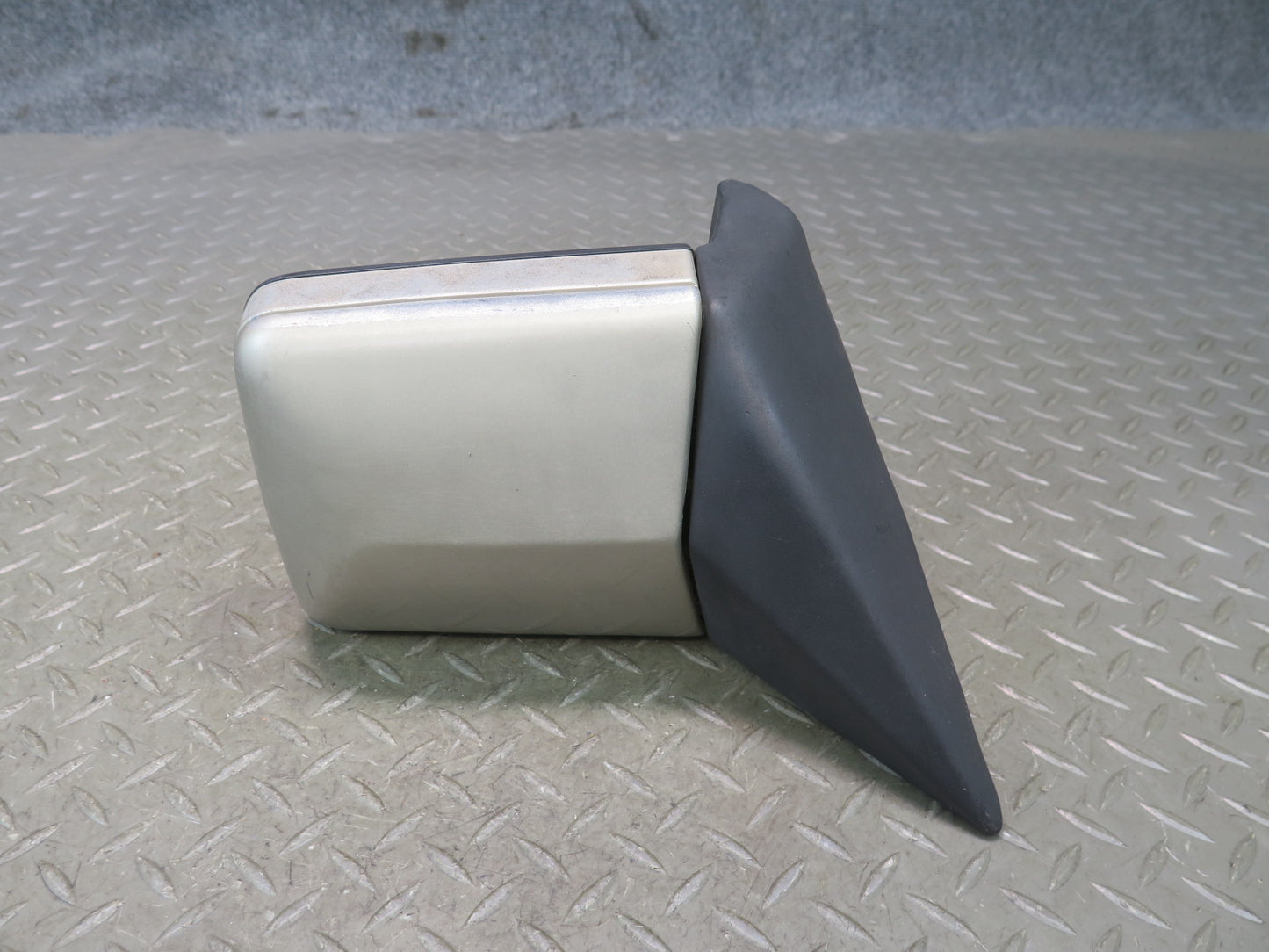 90-93 Mercedes W124 300E Right Door Exterior Side View Mirror Smoke Silver OEM