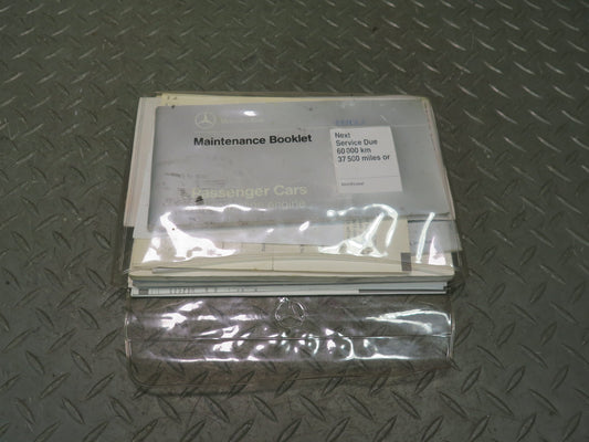 1990 Mercedes W124 300E User Owners Operator Guide Manual Book Set w Case OEM