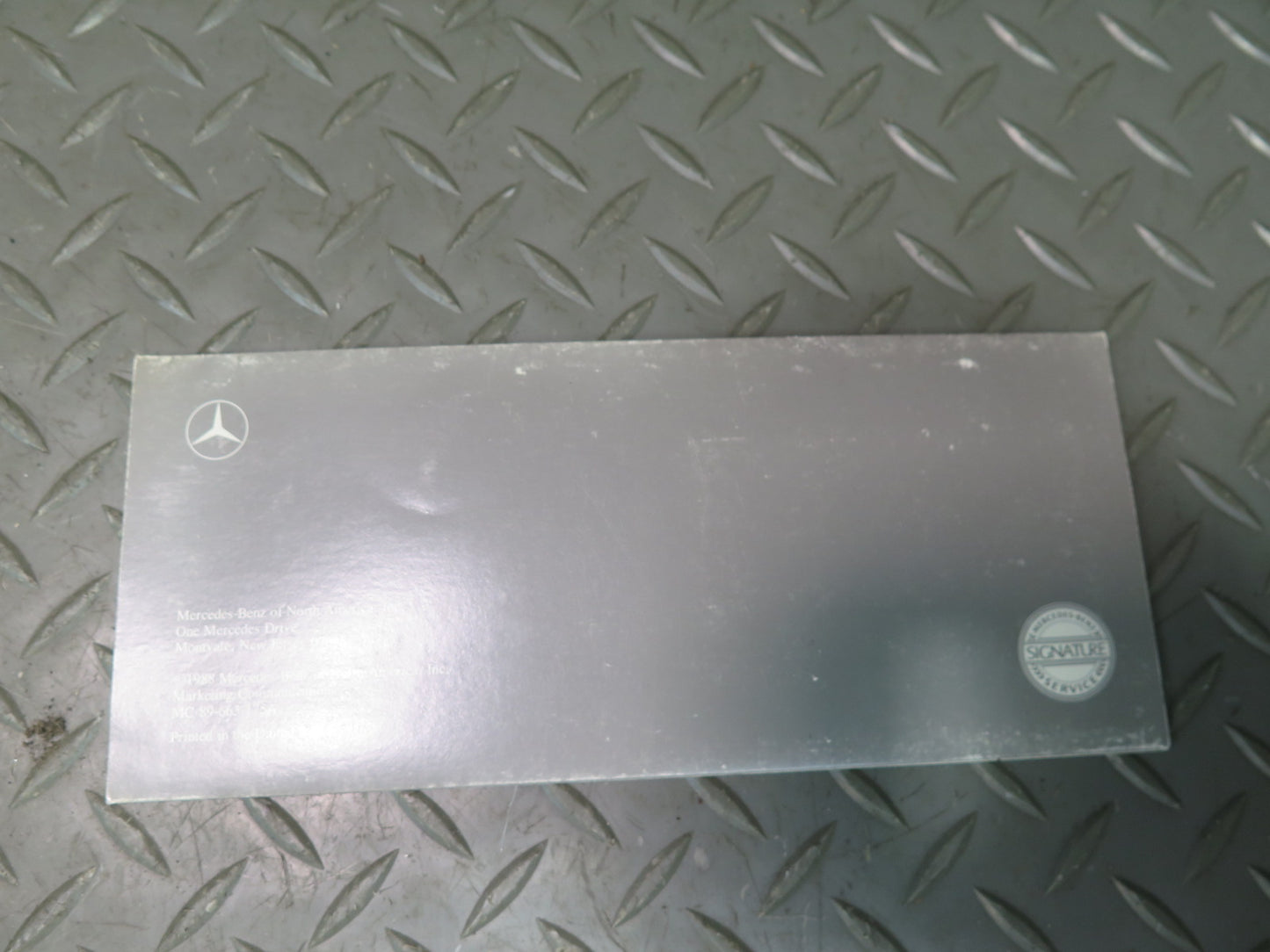 1990 Mercedes W124 300E User Owners Operator Guide Manual Book Set w Case OEM