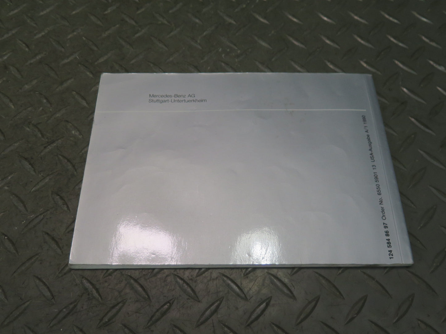1990 Mercedes W124 300E User Owners Operator Guide Manual Book Set w Case OEM