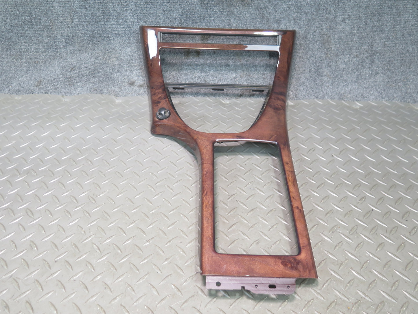 00-06 BMW E53 X5 Center Console Dash Wood Trim Bezel Cover Panel Set OEM