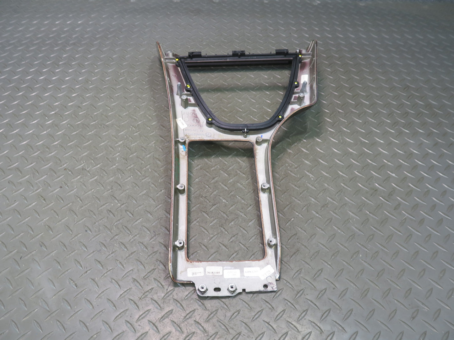 00-06 BMW E53 X5 Center Console Dash Wood Trim Bezel Cover Panel Set OEM
