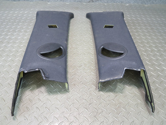 00-06 BMW E53 X5 Set of 2 Rear Interior C Pillar Upper Trim Cover Panel OEM