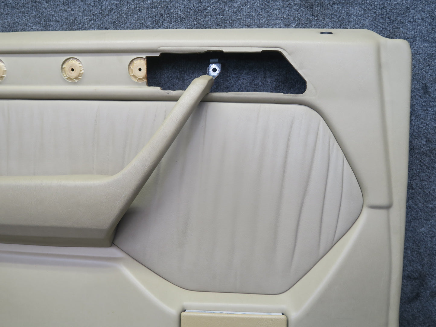 90-93 Mercedes W124 300E Set of 2 Rear Door Interior Trim Cover Panel OEM