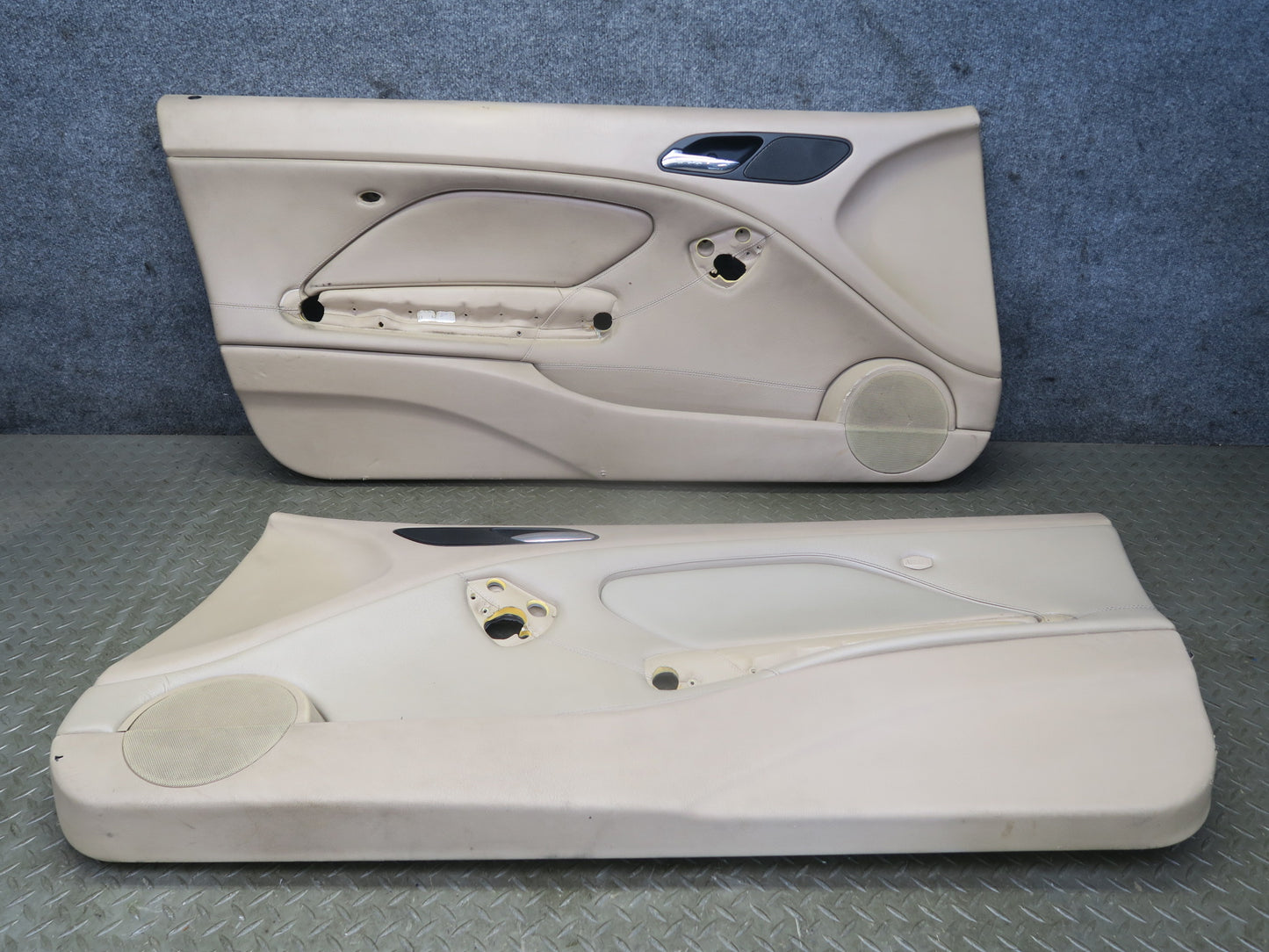 01-06 BMW E46 330ci Coupe Convertible Set of 2 Left & Right Door Trim Panel OEM