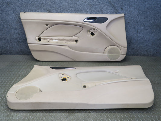 01-06 BMW E46 330ci Coupe Convertible Set of 2 Left & Right Door Trim Panel OEM