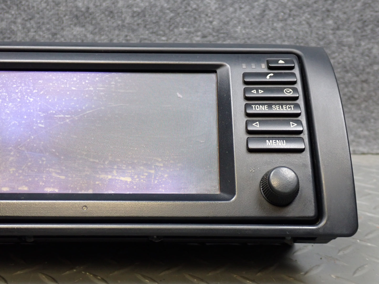 00-06 BMW E53 X5 Dash Navigation Information Screen Display 6980246 OEM Damaged