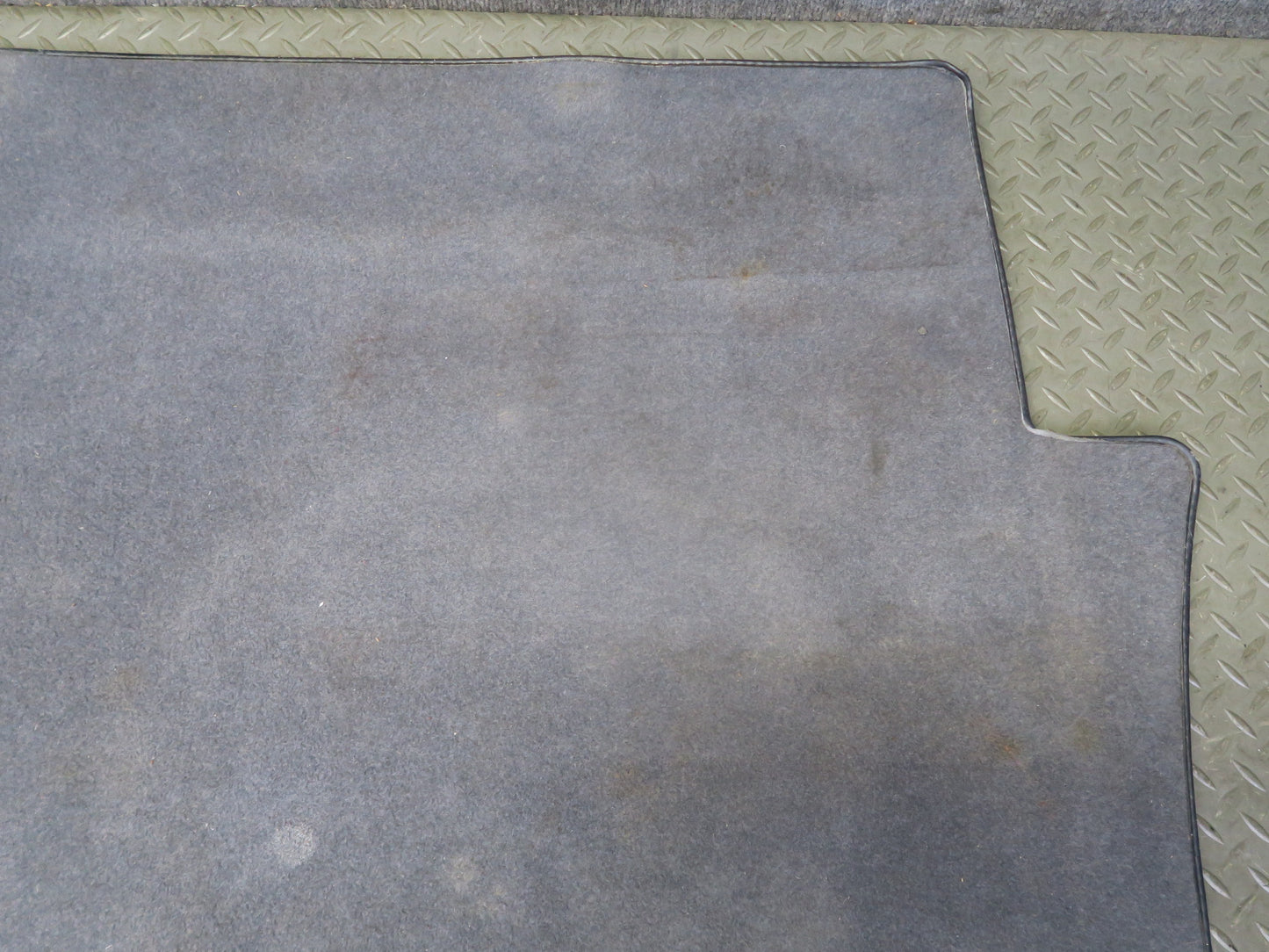 90-93 Mercedes W124 300E Rear Trunk Floor Carpet Cover OEM