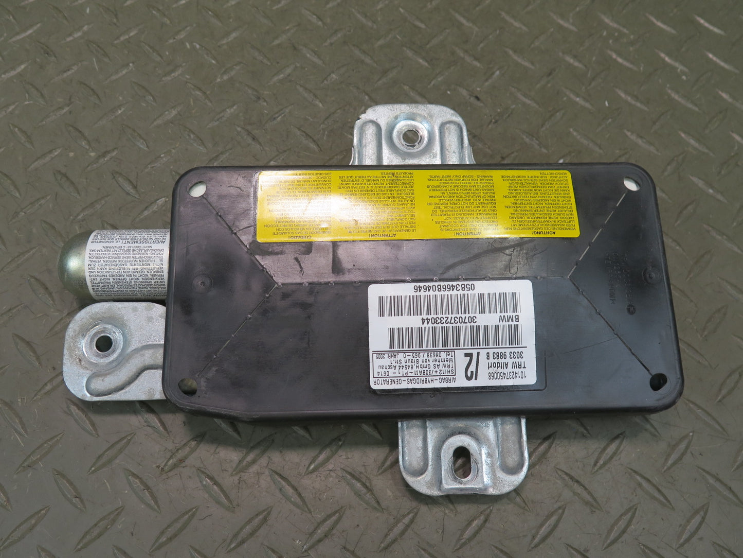 00-06 BMW X5 4.8is E53 FRONT LEFT SIDE DOOR SRS AIR BAG MODULE OEM