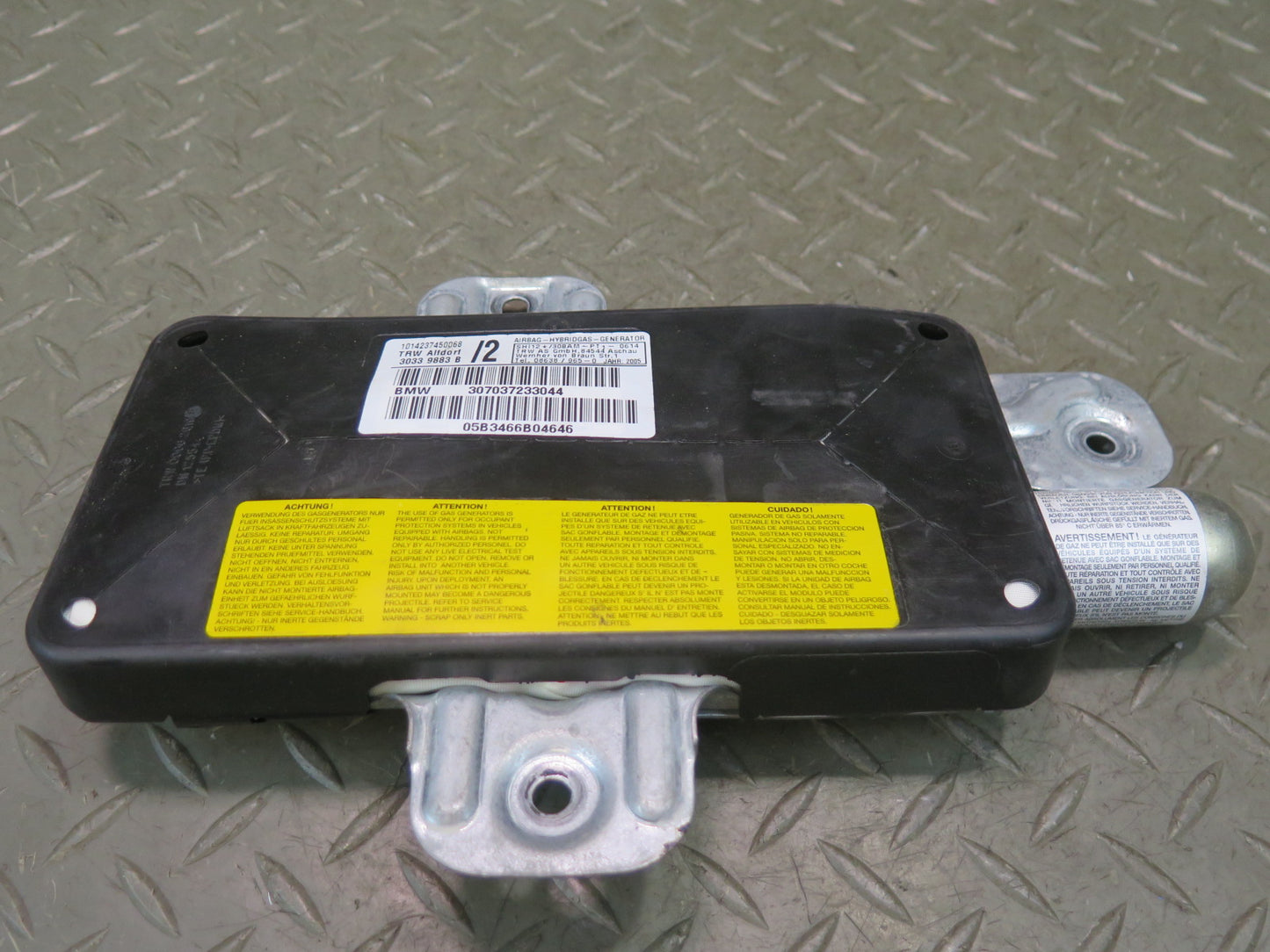 00-06 BMW X5 4.8is E53 FRONT LEFT SIDE DOOR SRS AIR BAG MODULE OEM