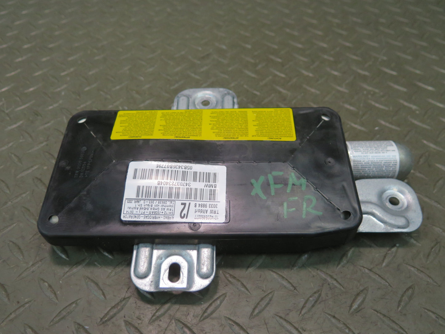 00-06 BMW X5 4.8is E53 FRONT RIGHT SIDE DOOR SRS AIR BAG MODULE OEM