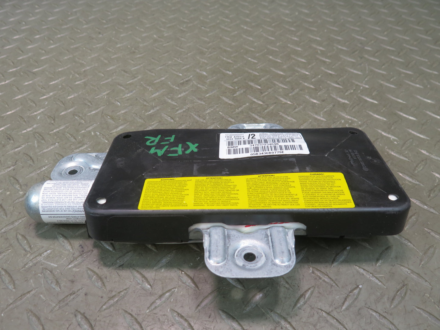 00-06 BMW X5 4.8is E53 FRONT RIGHT SIDE DOOR SRS AIR BAG MODULE OEM