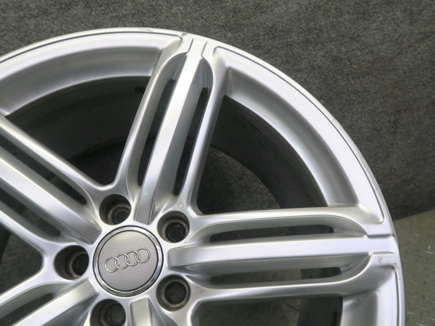 08-17 Audi A5 S5 R19" Factory Alloy Wheel Rim 19x9J ET33 Silver 8T0601025T OEM