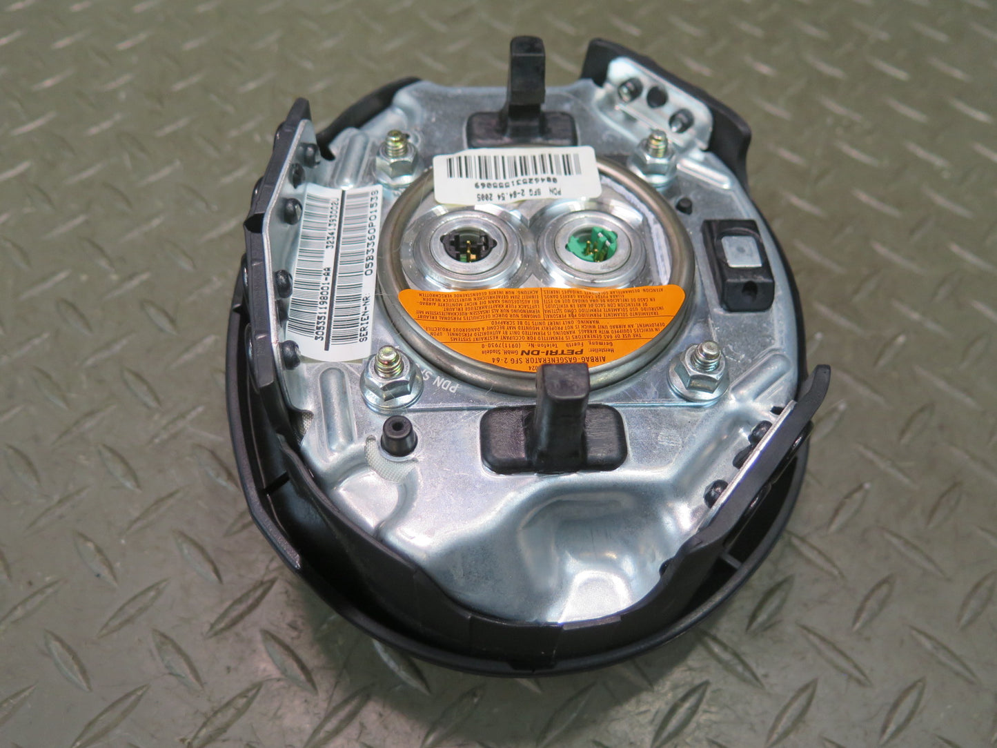 2006 BMW X5 E53 FRONT LEFT DRIVER SIDE STEERING WHEEL SRS AIRBAG OEM