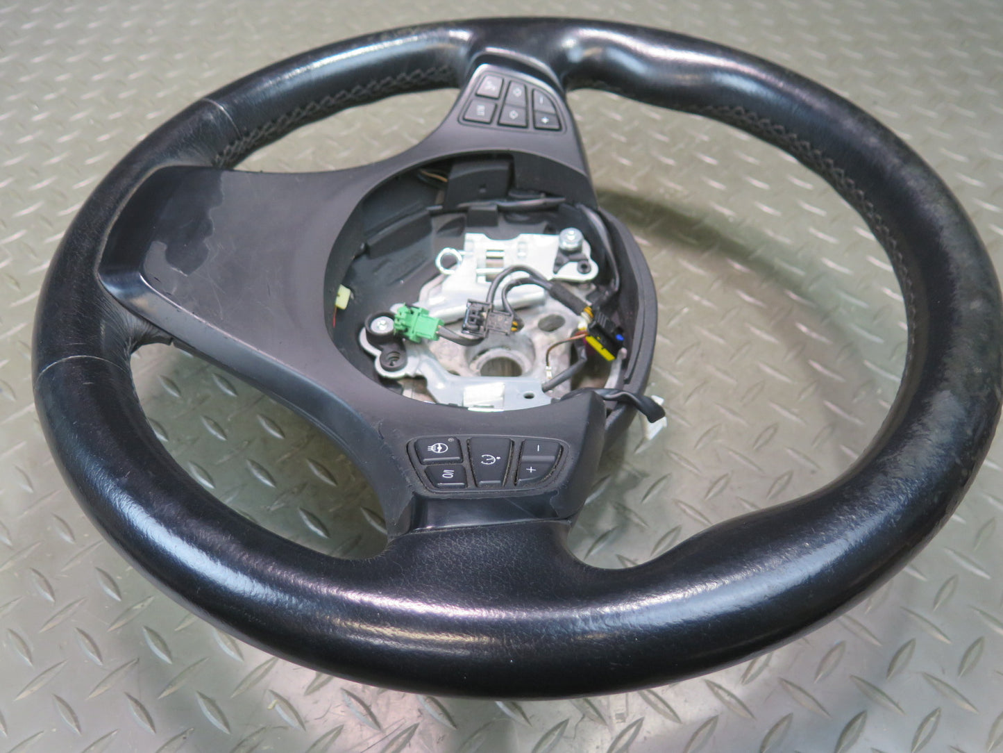 04-06 BMW E53 X5 Leather Sport Heated Steering Black w Controls OEM