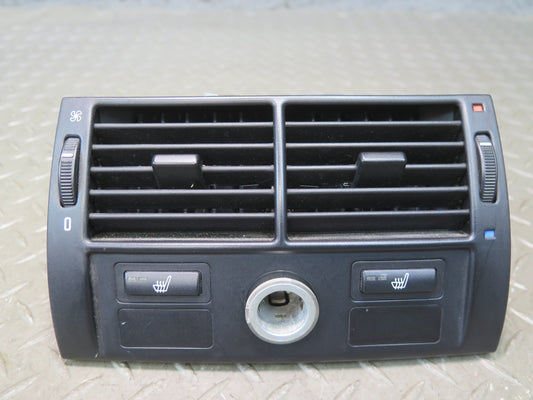 00-06 BMW E53 X5 Rear Center Console Air Vent Grille Heated Seat Switch OEM