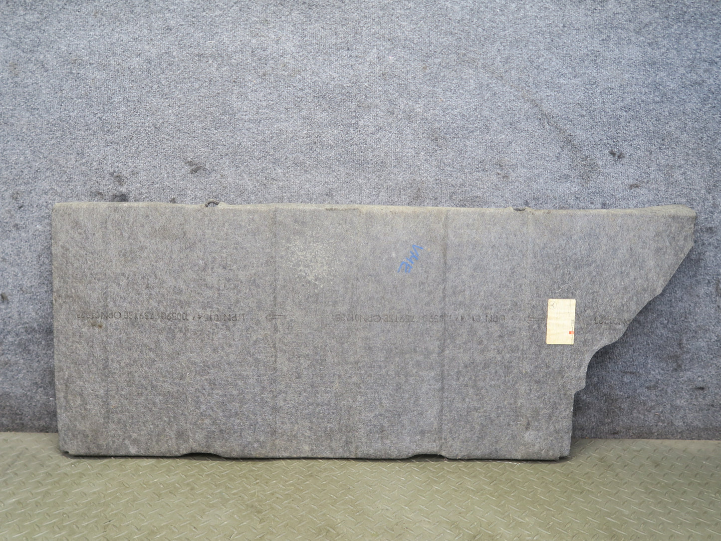 88-93 Mercedes W124 300E Trunk Carpet Trim Cover 1246941425 OEM