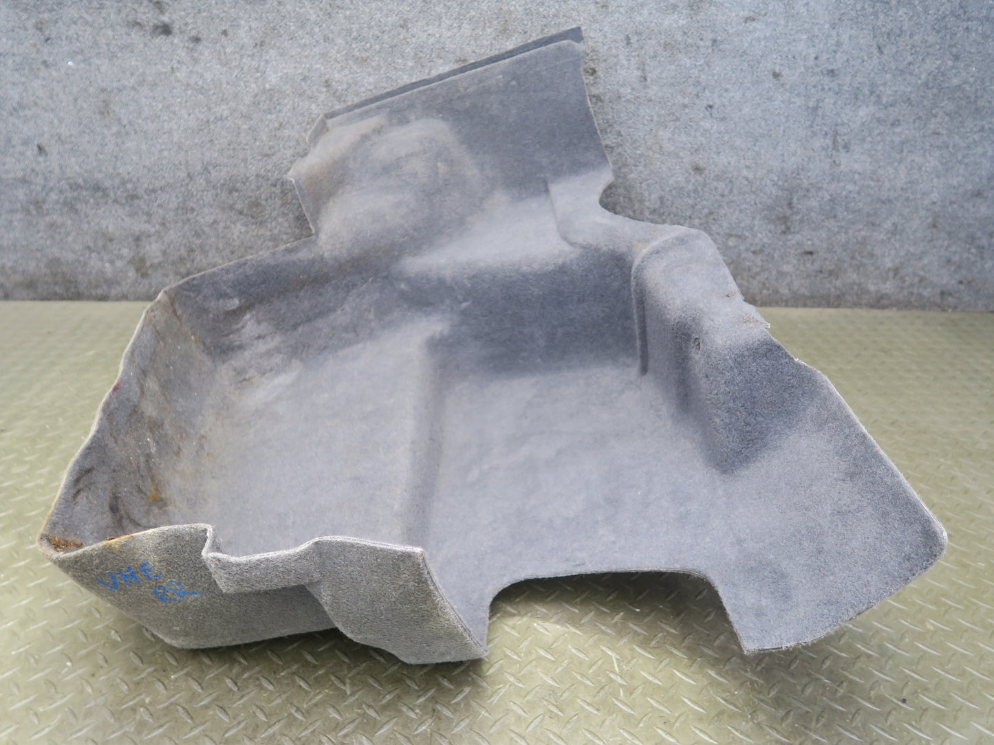 86-93 Mercedes W124 300E Rear Right Trunk Carpet Liner Trim Cover Panel OEM