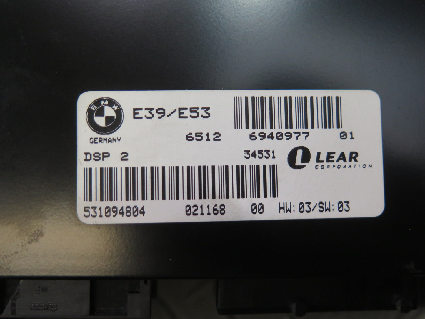 00-06 BMW E53 X5 Hi-fi DSP Audio System Amplifier AMP 6940977 OEM