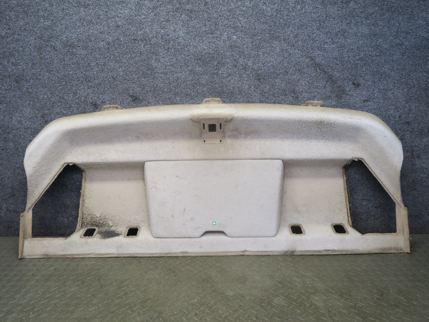 90-93 Mercedes W124 300E Sedan Rear Deck Shelf Trim Panel OEM