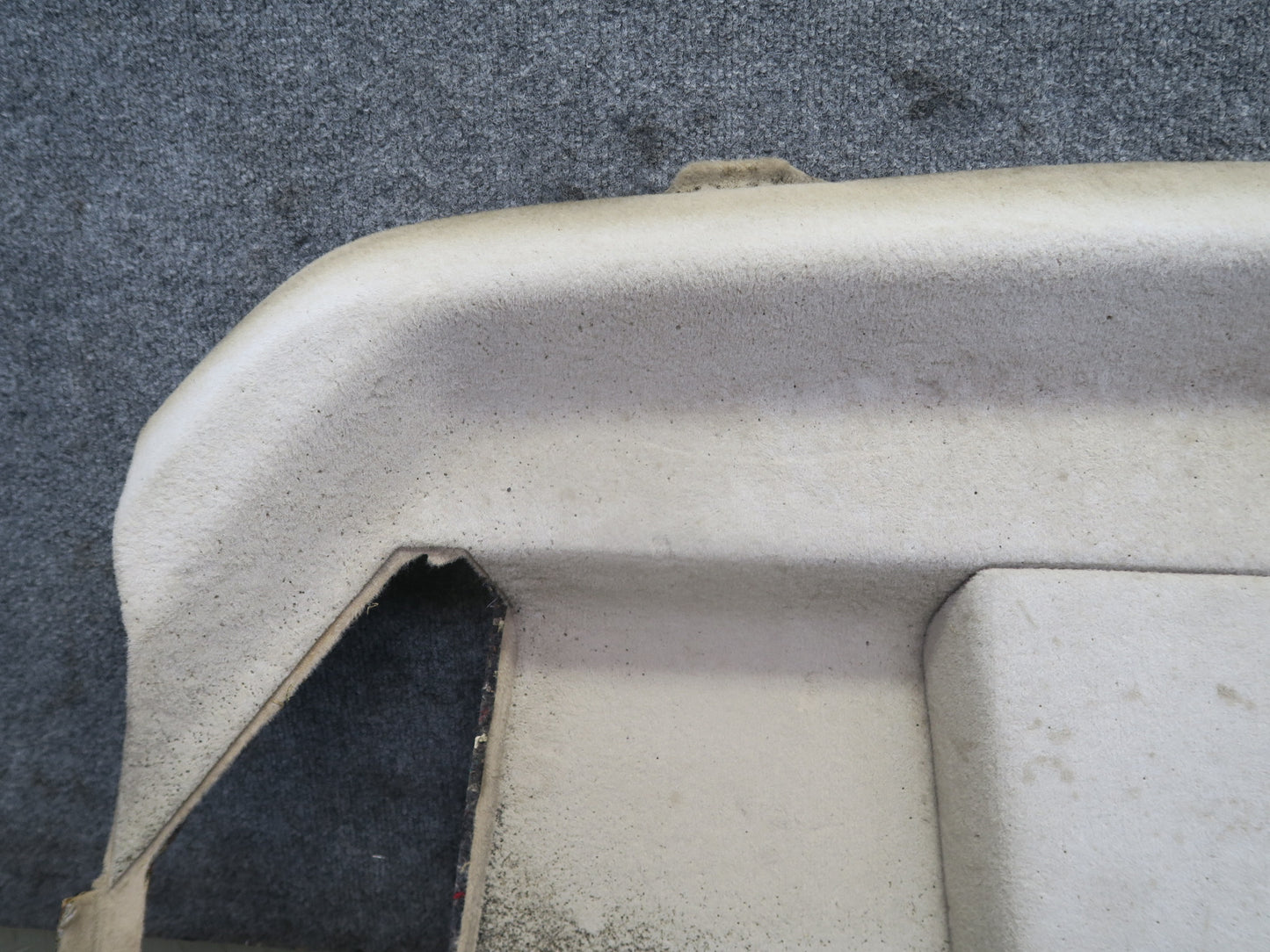 90-93 Mercedes W124 300E Sedan Rear Deck Shelf Trim Panel OEM