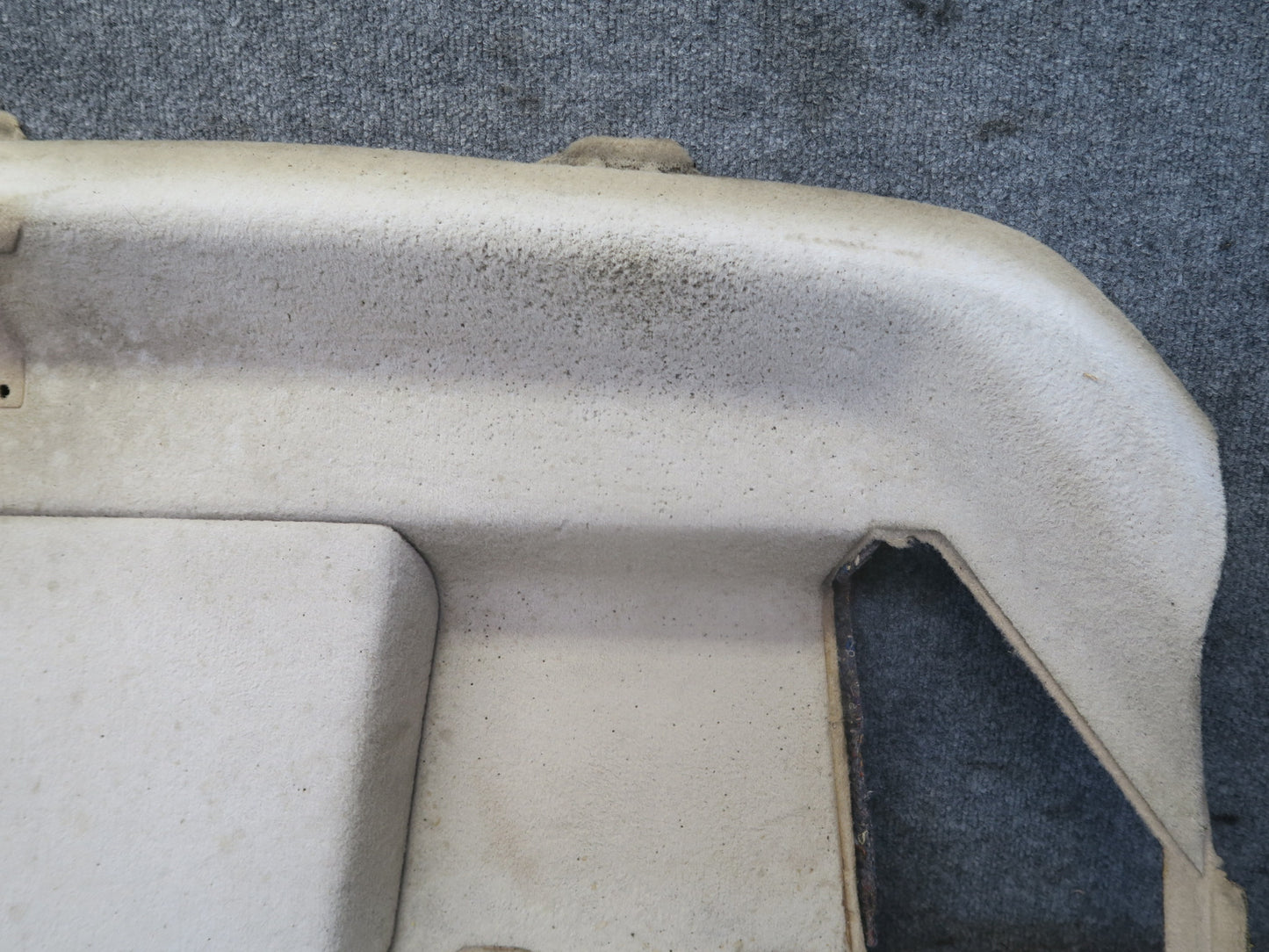 90-93 Mercedes W124 300E Sedan Rear Deck Shelf Trim Panel OEM