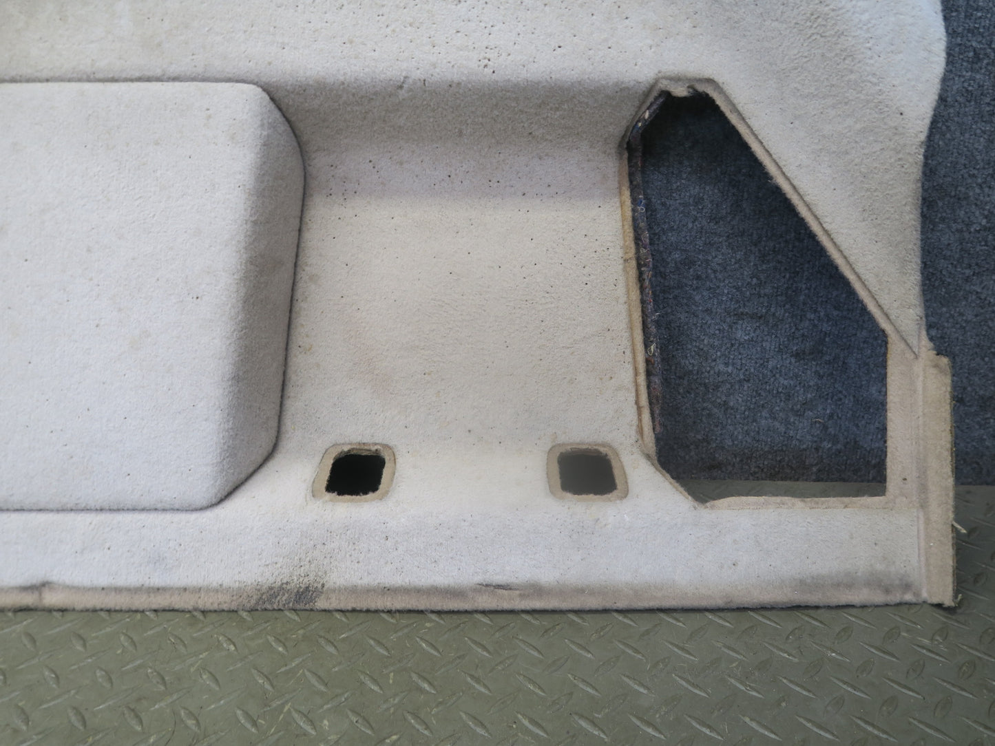 90-93 Mercedes W124 300E Sedan Rear Deck Shelf Trim Panel OEM
