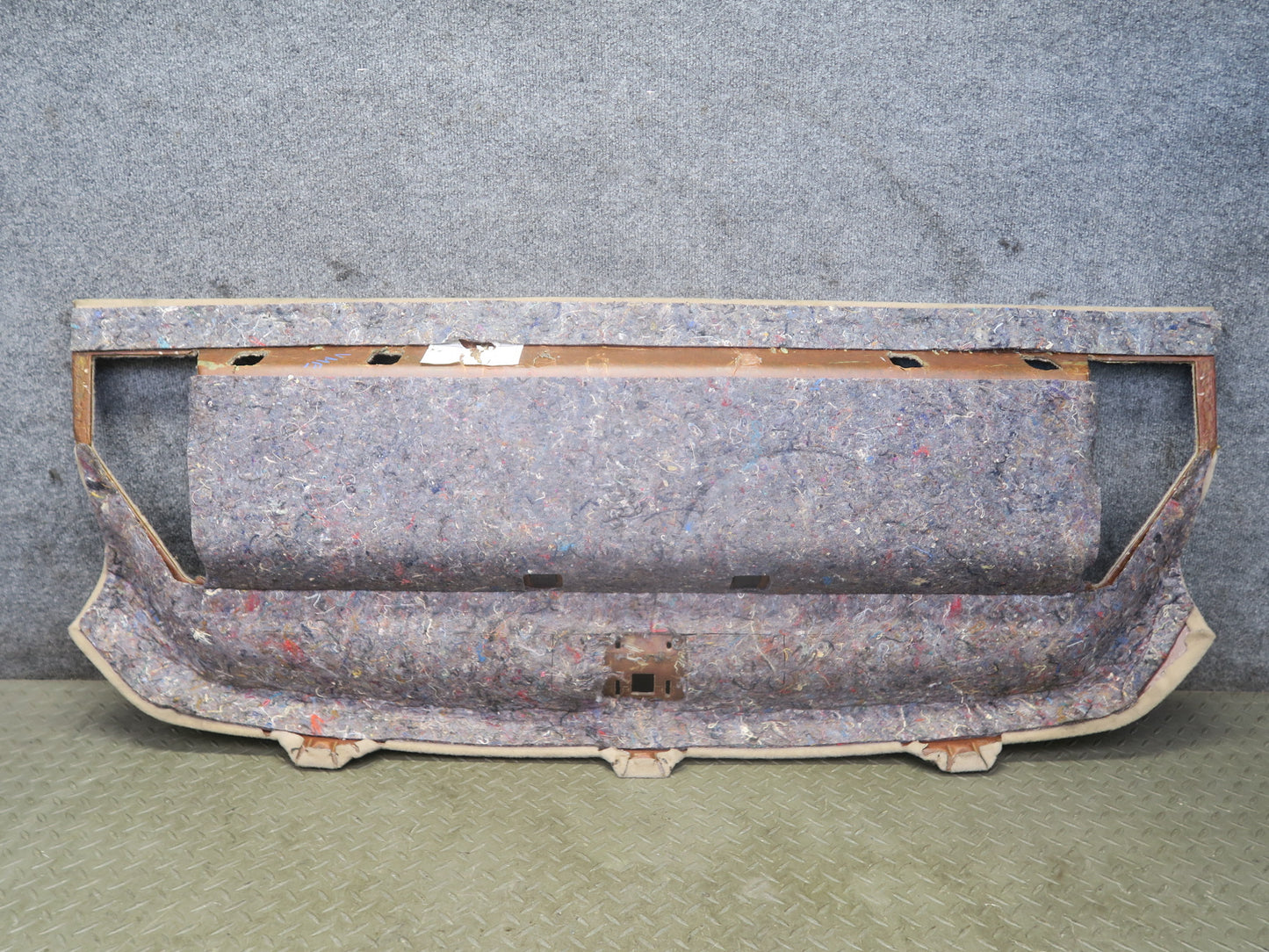 90-93 Mercedes W124 300E Sedan Rear Deck Shelf Trim Panel OEM