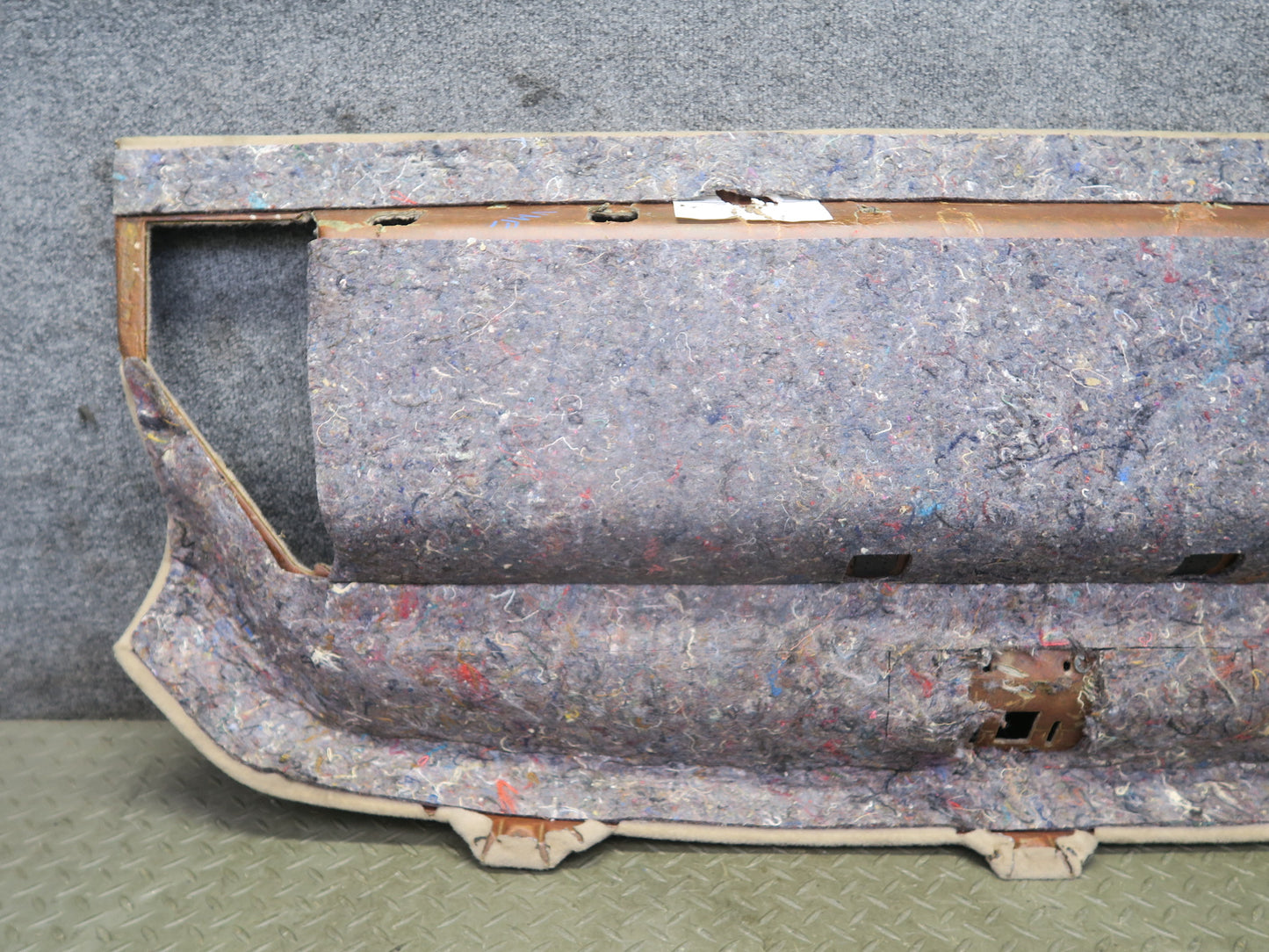 90-93 Mercedes W124 300E Sedan Rear Deck Shelf Trim Panel OEM
