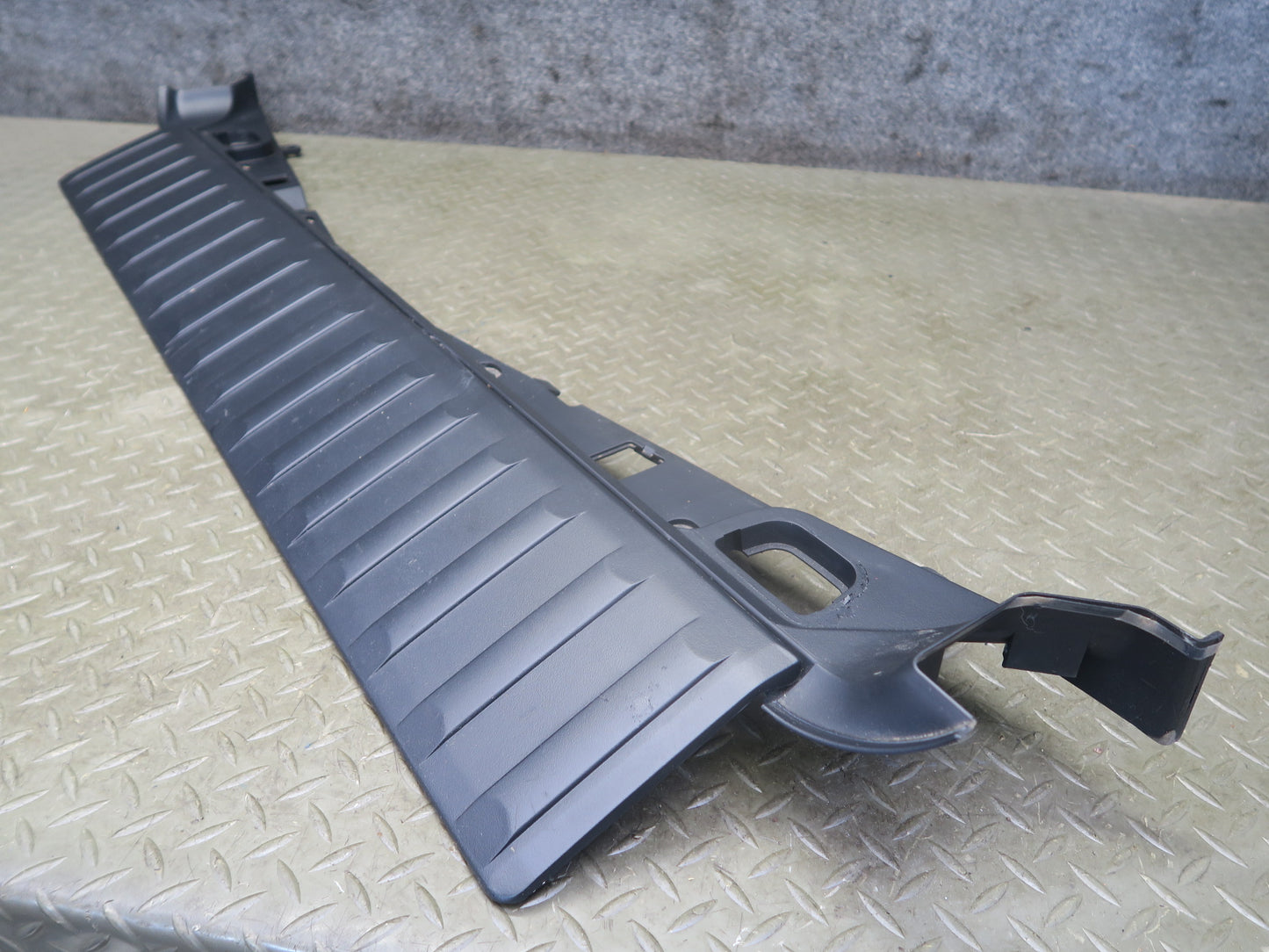 00-06 BMW E53 X5 Rear Trunk Loading Sill Lower Trim Cover Panel 8244760 OEM
