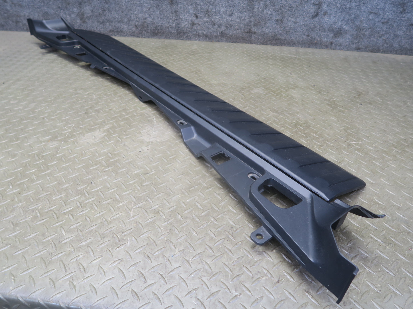 00-06 BMW E53 X5 Rear Trunk Loading Sill Lower Trim Cover Panel 8244760 OEM