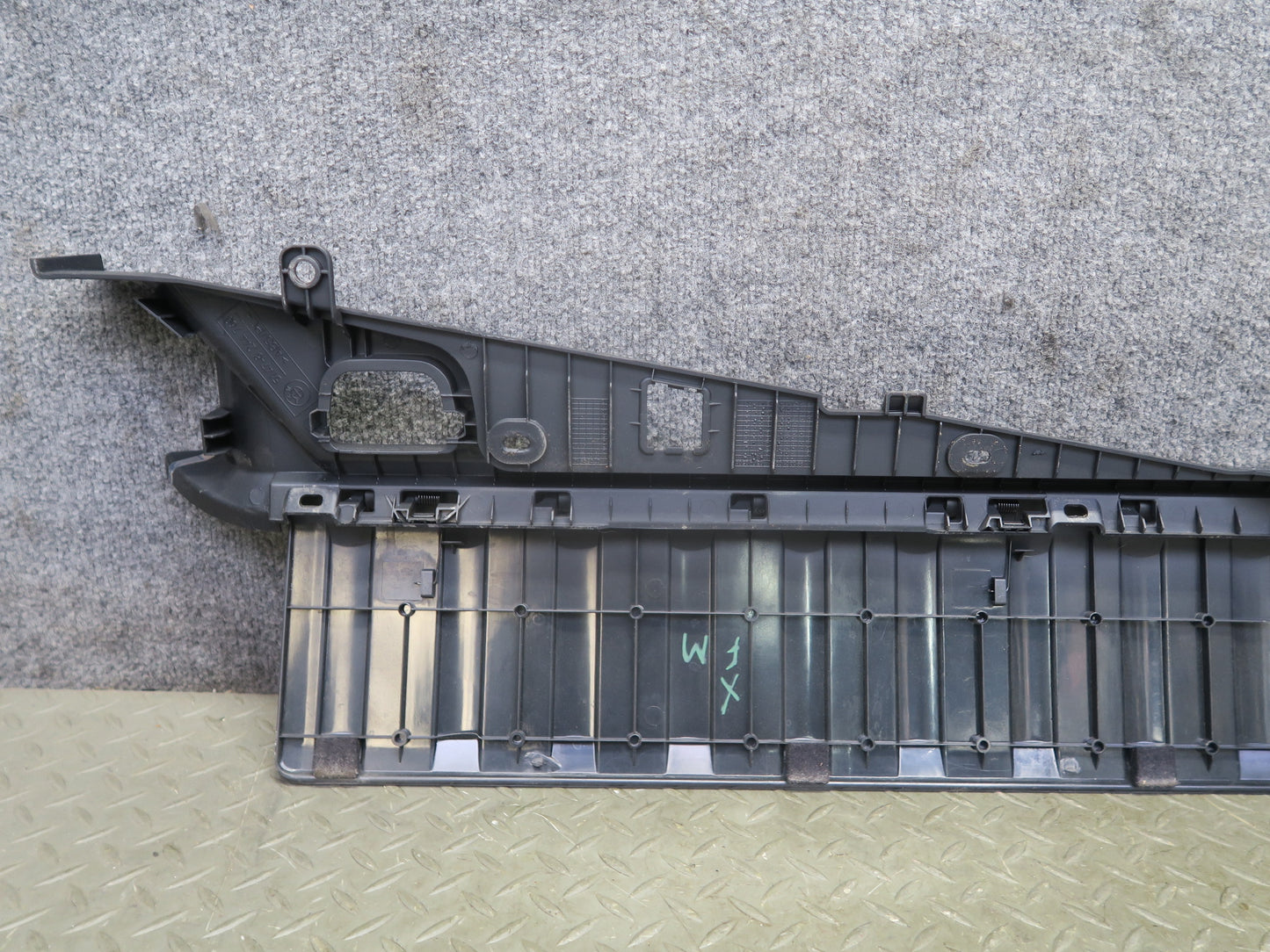 00-06 BMW E53 X5 Rear Trunk Loading Sill Lower Trim Cover Panel 8244760 OEM